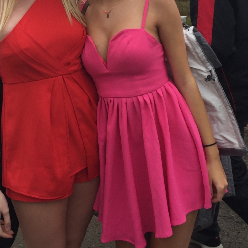 NBD Pink Mini Dress